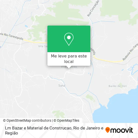 Lm Bazar e Material de Construcao mapa