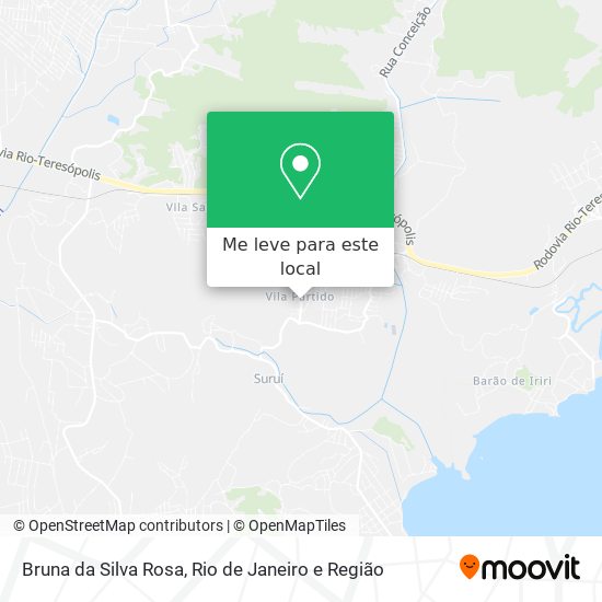 Bruna da Silva Rosa mapa