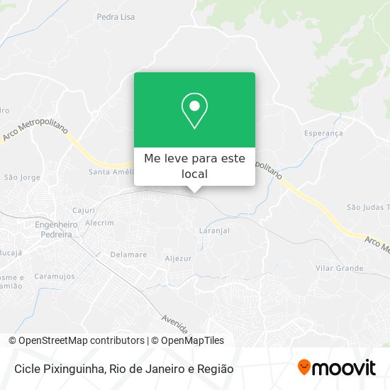 Cicle Pixinguinha mapa
