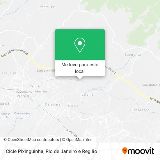 Cicle Pixinguinha mapa