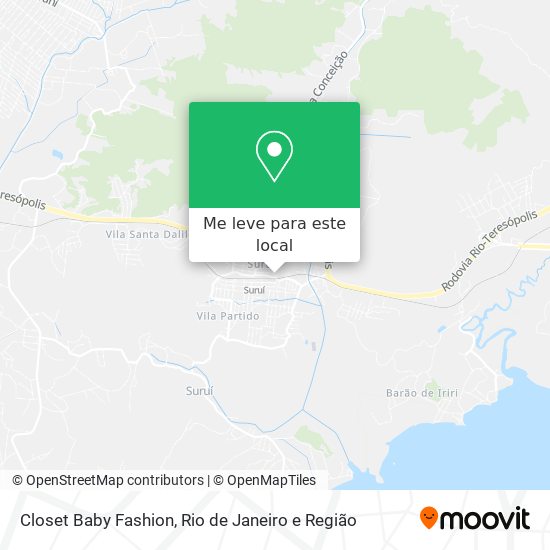 Closet Baby Fashion mapa