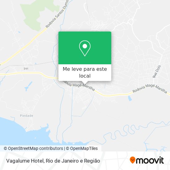 Vagalume Hotel mapa