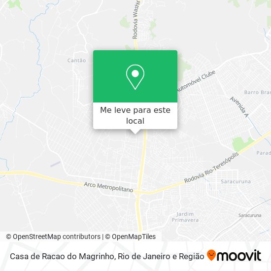 Casa de Racao do Magrinho mapa