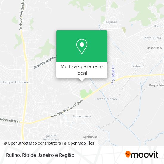 Rufino mapa