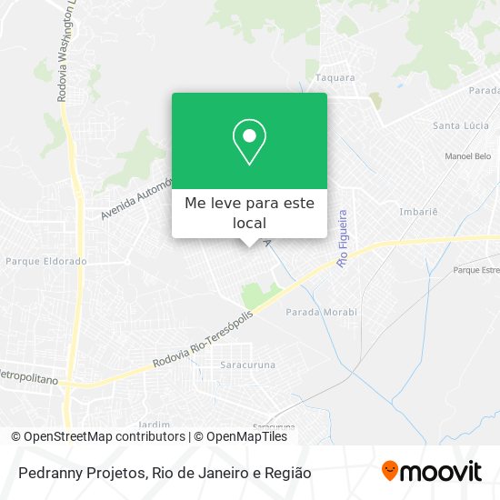 Pedranny Projetos mapa