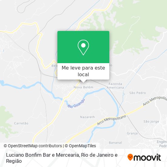 Luciano Bonfim Bar e Mercearia mapa