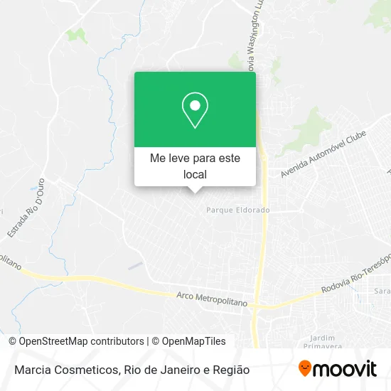 Marcia Cosmeticos mapa