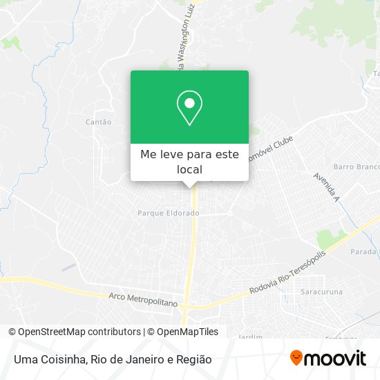 Uma Coisinha mapa