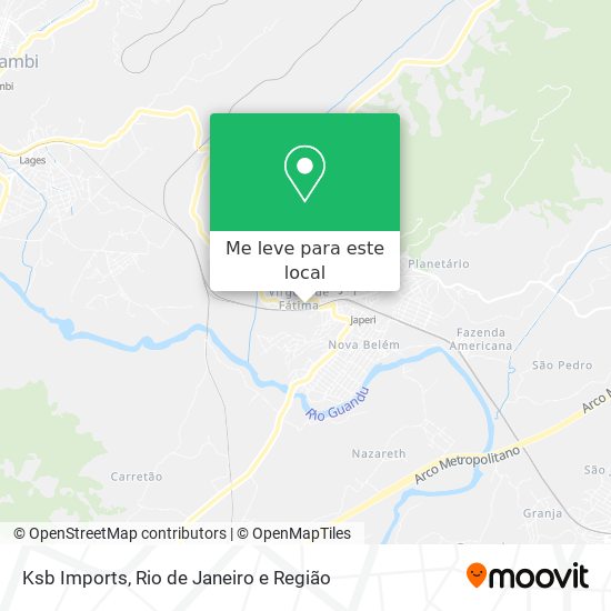 Ksb Imports mapa