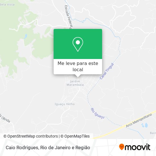 Caio Rodrigues mapa