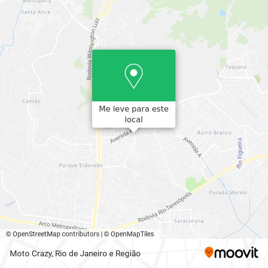 Moto Crazy mapa