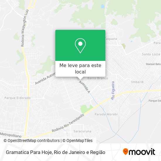 Gramatica Para Hoje mapa