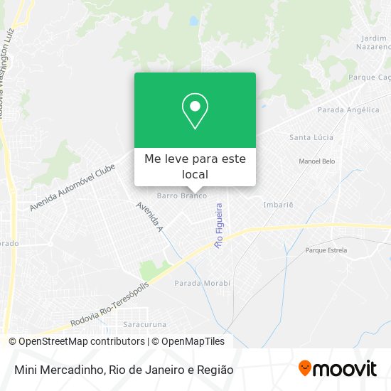 Mini Mercadinho mapa