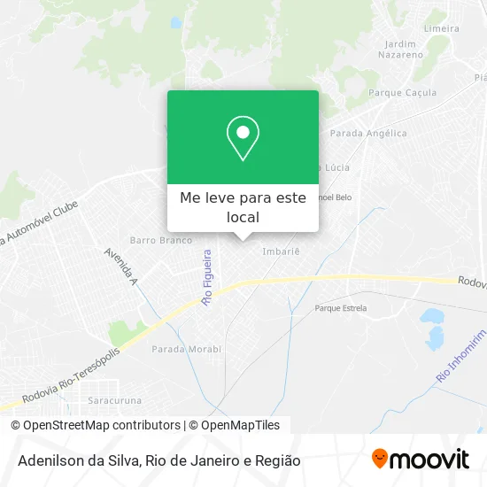 Adenilson da Silva mapa