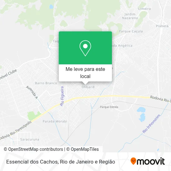 Essencial dos Cachos mapa
