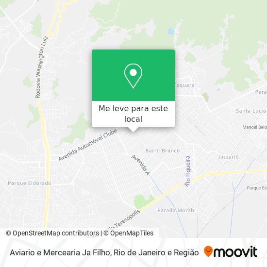 Aviario e Mercearia Ja Filho mapa