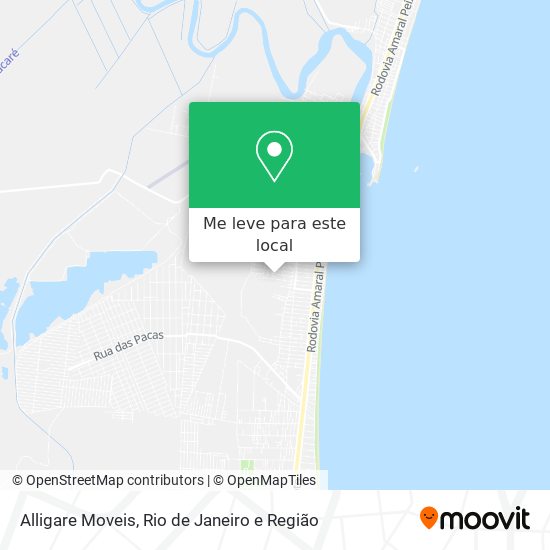 Alligare Moveis mapa