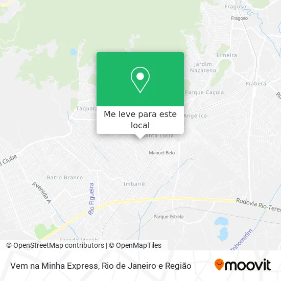 Vem na Minha Express mapa