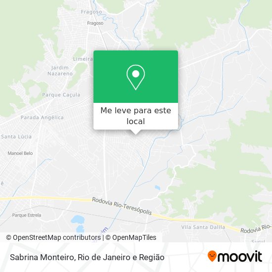 Sabrina Monteiro mapa