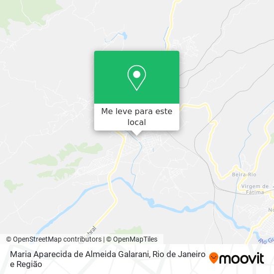 Maria Aparecida de Almeida Galarani mapa