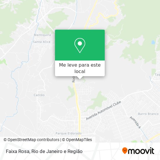 Faixa Rosa mapa