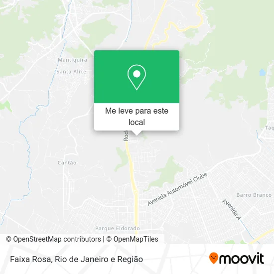 Faixa Rosa mapa