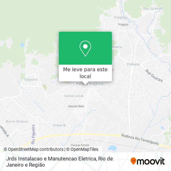 Jrds Instalacao e Manutencao Eletrica mapa