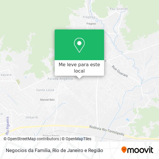 Negocios da Familia mapa