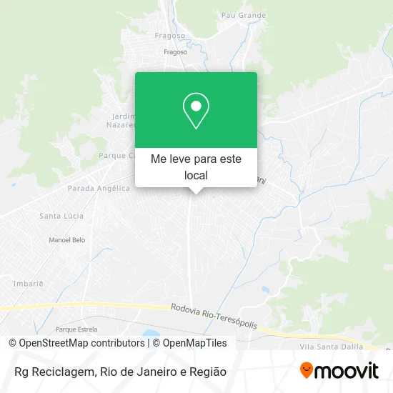 Rg Reciclagem mapa
