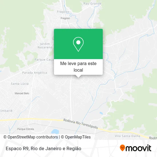 Espaco R9 mapa