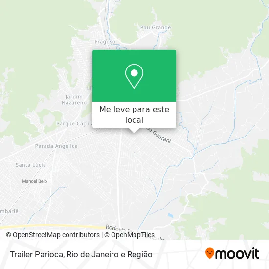Trailer Parioca mapa