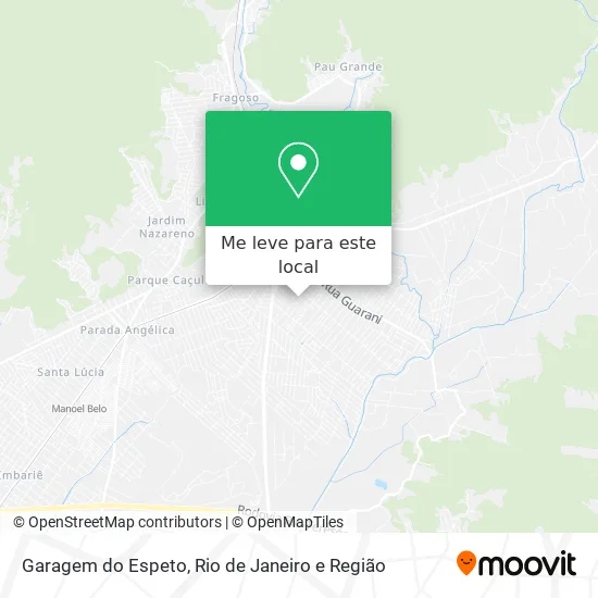 Garagem do Espeto mapa
