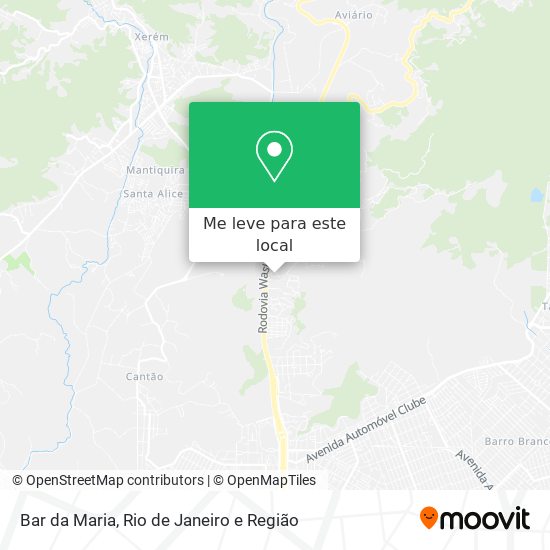 Bar da Maria mapa