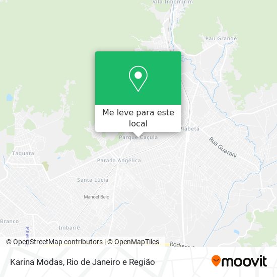 Karina Modas mapa