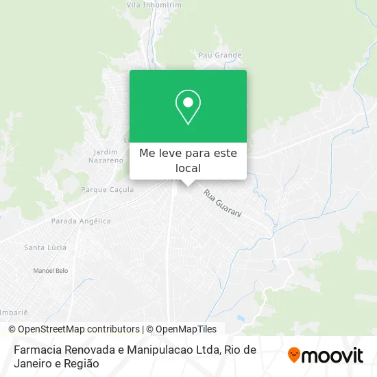 Farmacia Renovada e Manipulacao Ltda mapa