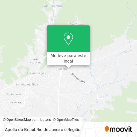 Apollo do Brasil mapa