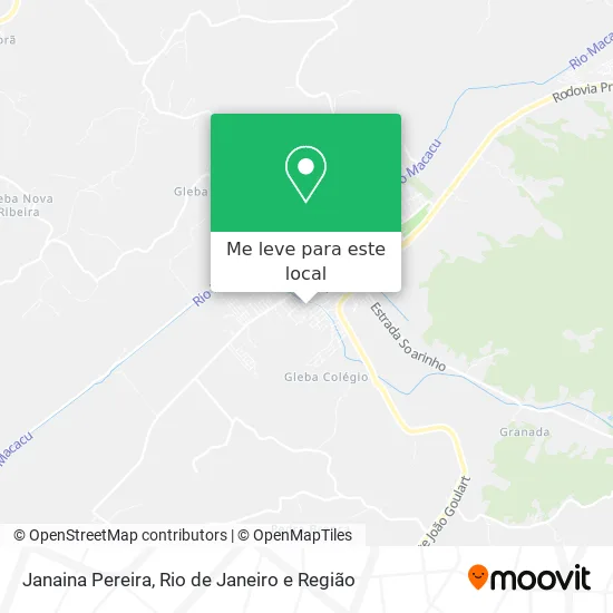 Janaina Pereira mapa