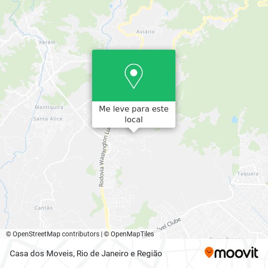 Casa dos Moveis mapa