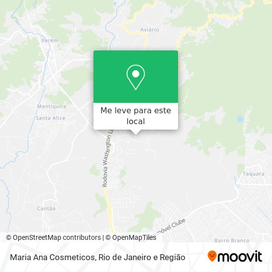 Maria Ana Cosmeticos mapa