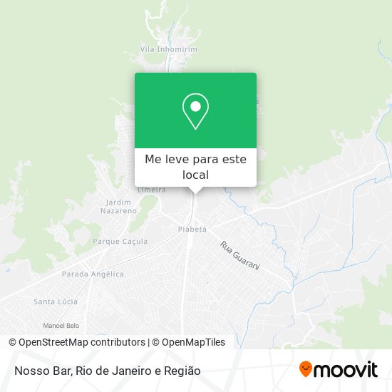 Nosso Bar mapa