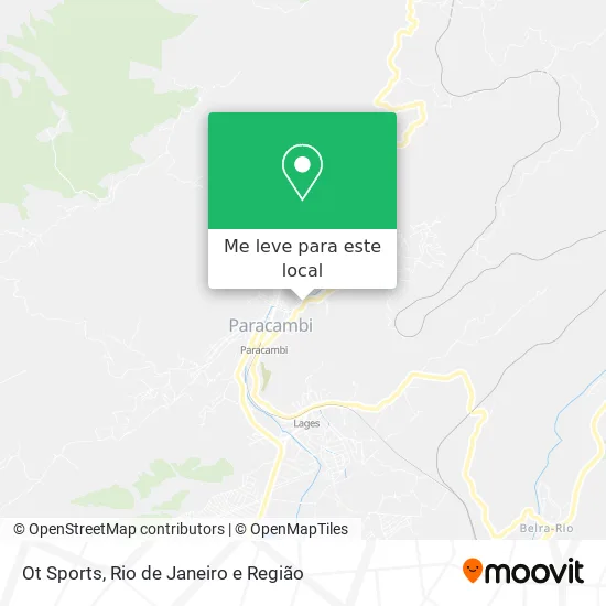 Ot Sports mapa