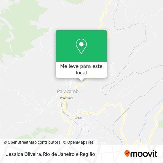 Jessica Oliveira mapa