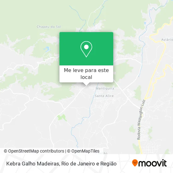 Kebra Galho Madeiras mapa