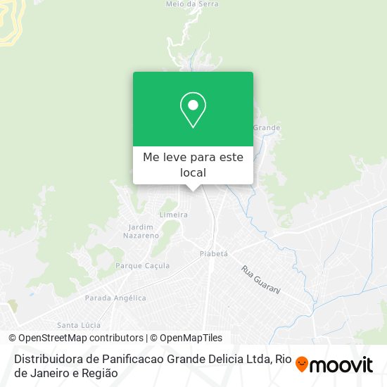Distribuidora de Panificacao Grande Delicia Ltda mapa