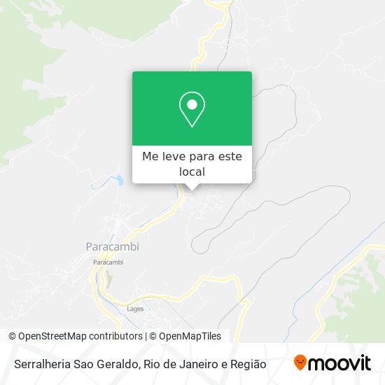 Serralheria Sao Geraldo mapa