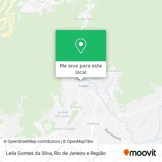 Leila Gomes da Silva mapa