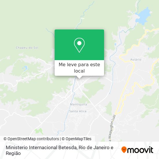 Ministerio Internacional Betesda mapa