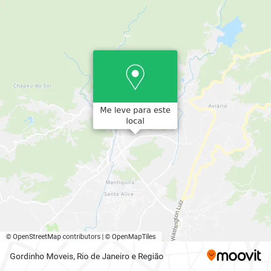 Gordinho Moveis mapa