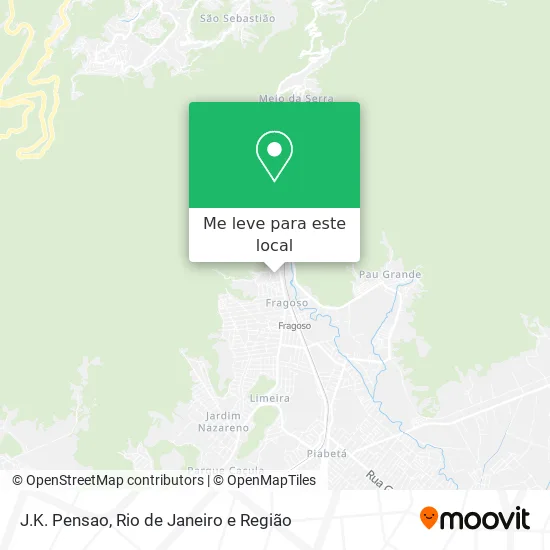 J.K. Pensao mapa