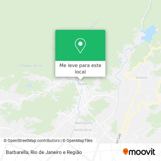 Barbarella mapa